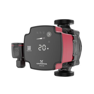 Grundfos 93074168 High Efficiency Circulator Pump UPS4 GO 25-65 130 