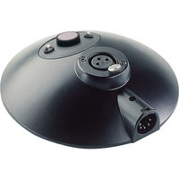 K&M 29374 | Black Microphone Table Base