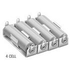 Rugged & Lightweight Aluminum Battery Holders Cell Type AA