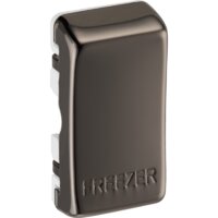 NEXUS BLACK NICKEL ROCKER CAP MARKED FREEZER