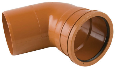 110mm 67.5 Degree Single Socket Bend