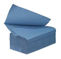 Z-Fold hand towel blue