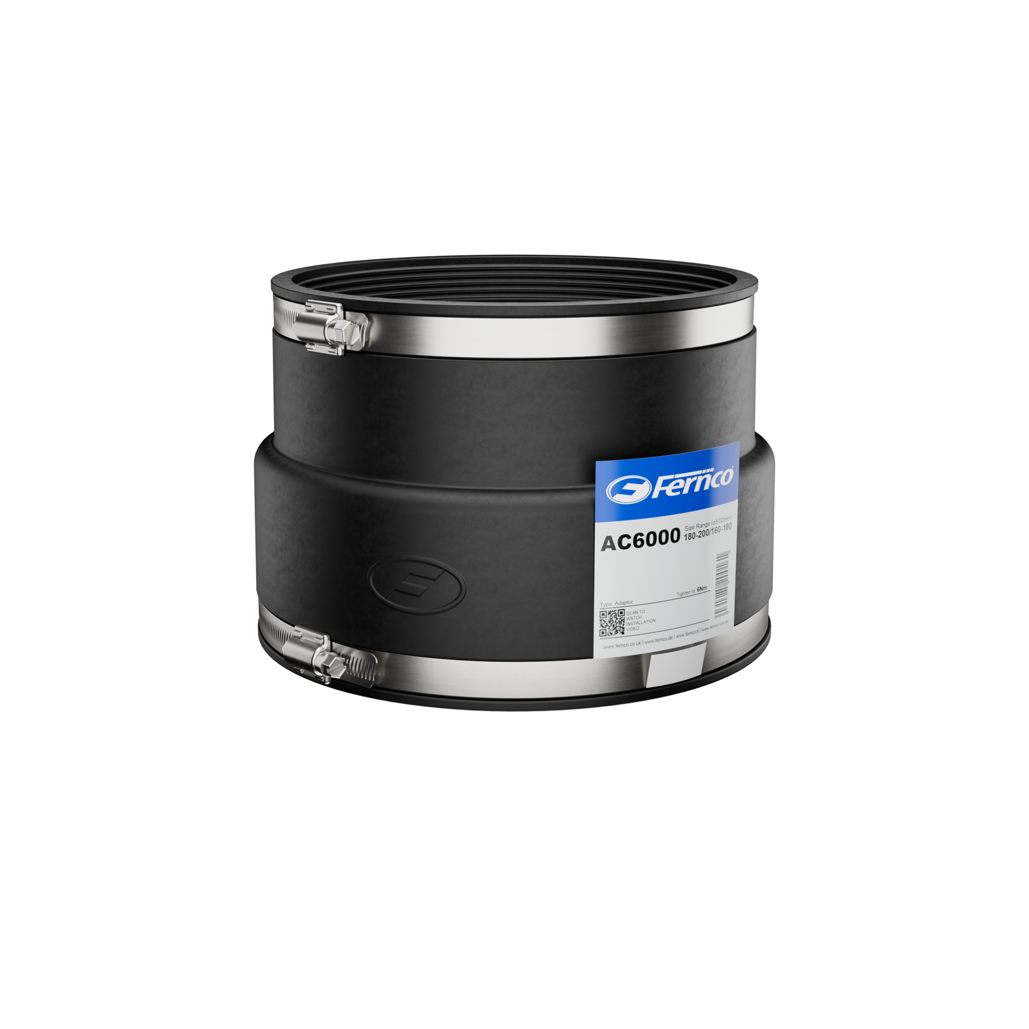 Adaptor Coupling AC6000 180-200/160-180mm