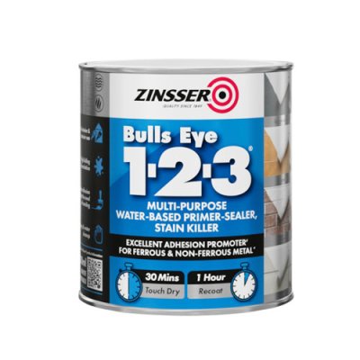 Zinsser Bulls Eye 1-2-3 Primer/Sealer - 500ml