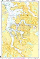 Norway Chart - 140 Tysfjorden
