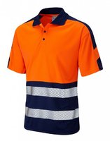 LEO Watersmeet Hi-Vis Dual Colour Coolviz Plus Polo Shirt