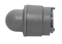 POLYPLUMB GREY PB6915 15mm DEM SOCKET BLANK END