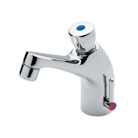 Inta Non Concussive Basin Mounted Mixer Tap NC180CP