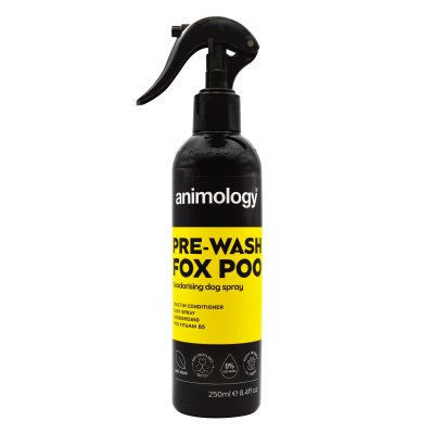 Animology Pre-Wash Fox Poo Deodorising Spray 6 x 250ml