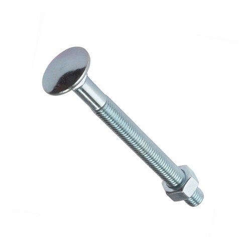 Cup Head Bolt M8 X 25 (Includes Nuts)