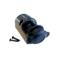 Cigar Socket 12v Surface Mounted With Rubber Cap