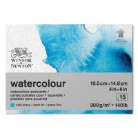 Winsor & Newton - Watercolour Postcard (Gummed) Cold Press - A6