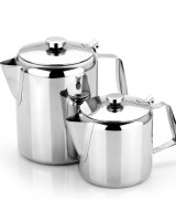 Kew Teapot Economy Stainless Steel 48oz 1.5 Litre