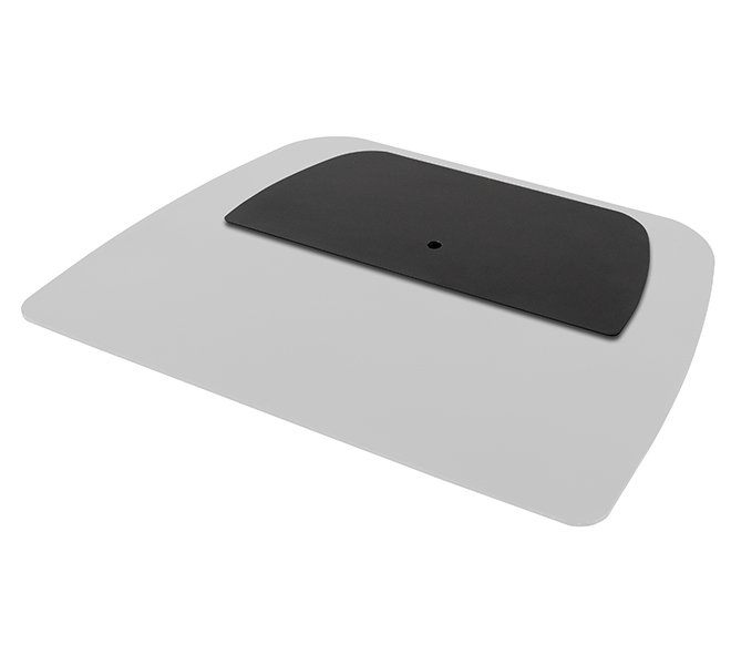 BT8571 professional floor stand with integrated cable management and hook-on installation