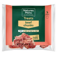 Natures Menu Frozen Dog Ready to Mix Chunks Beef 1kg