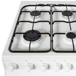 Nordmende 50cm Twin Cavity LPG Gas Cooker - White 