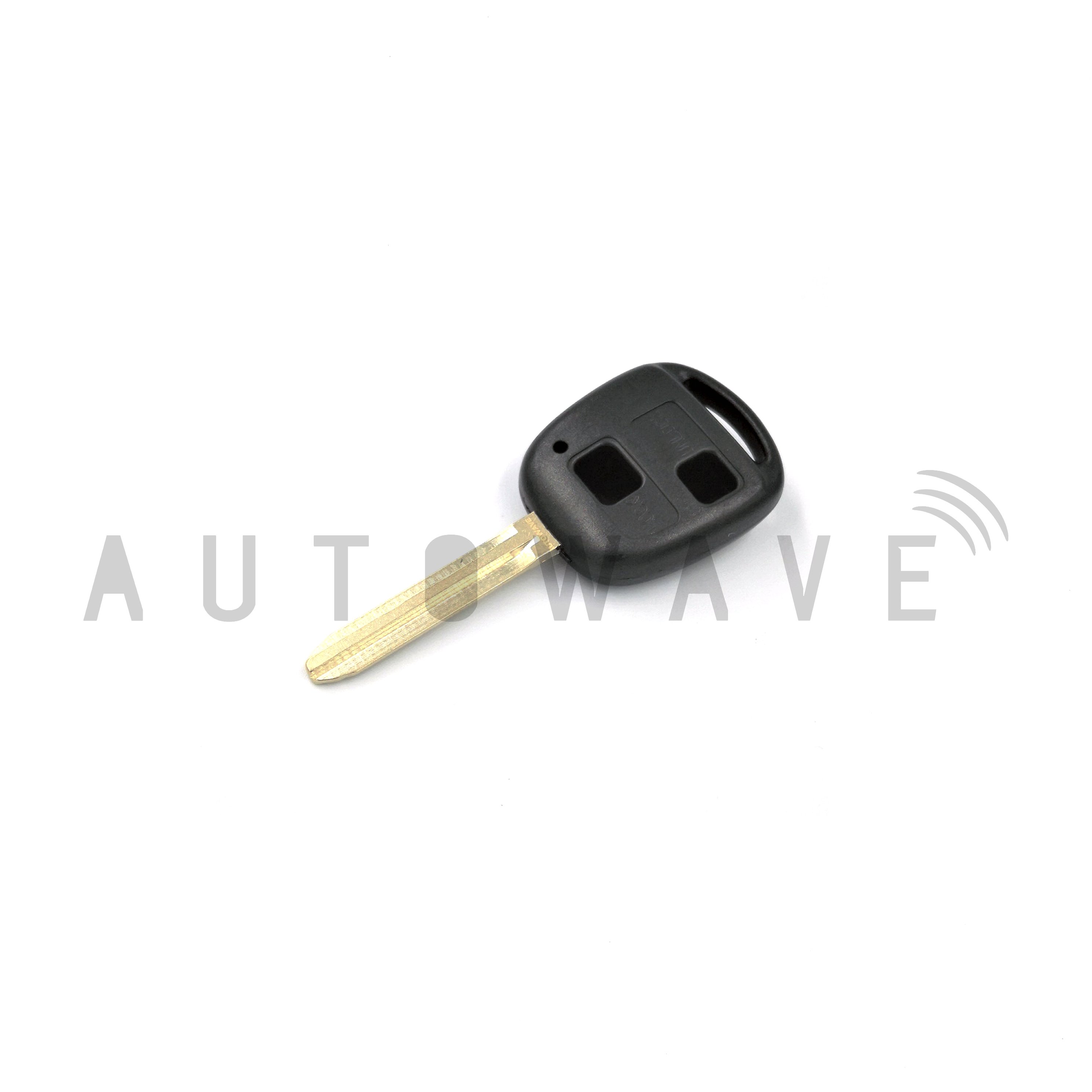 Toyota 2 Button Remote Case with TOY43 Blade