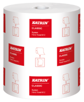 Katrin System Classic Roller Towel White 2Ply Food Safe 160m x 6 rolls