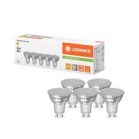5 PACK GU10 DIM 4.5W 2700K 350LM  