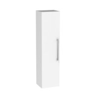 Tucker French Dorking 300mm Wall Column Single Door Unit Matt White