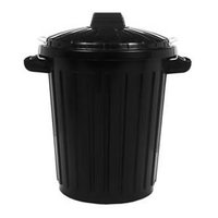 Dustbin and Lid 85 Litre - PVC Plastic