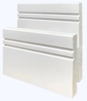 White Primed Shadowline Architrave 94 x 18 x 2150 - Set