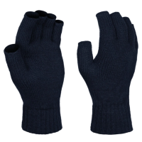 Regatta Fingerless Thermal Gloves, Navy, Pair