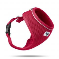 Curli Basic Dog Harness Air-Mesh Red Small