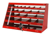 Ruko Drill Cabinet (Empty) for 1mm to 13mm bits ZR205208L