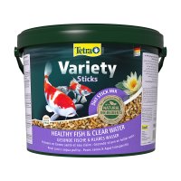 Tetra Pond Variety Sticks 10 Litre / 1650g Bucket