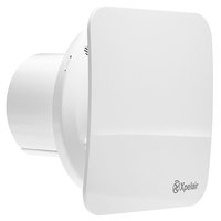 Xpelair Simply Silent 4" 100mm Square Bathroom Timer Fan