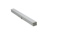 EXTRUSION, SURFACE 21MM DEEP 20.5MM INNER WIDTH 2M LONG