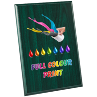 30cm Green Plaque - UV Printed