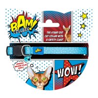 BAM Sky Dotty Cat Collar 1x3