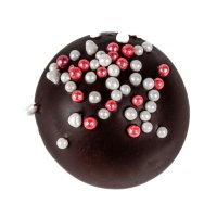 Cherry Bakewell truffle - flavoured oatmilk ganache in dark choc 12.8g  - 1.26kg