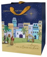 Christmas Gift Bag/Nativity   (99986)