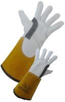 Premium Goat Skin Lined TIG Welding Glove 15cm Cuff