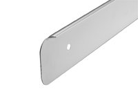 Worktop End Cap 38mm x 10mm Aluminium