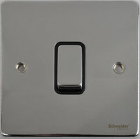 Flat Plate PC 20A Switch Black INSERT | LV0701.0335