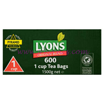 Lyons Green 600s Tea Bags (Original) 1Cup