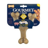 Rosewood 985333 Nylabone Bacon Max Strong Gourmet Wishbone Large