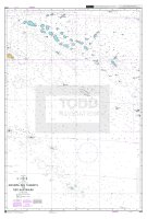ADMIRALTY Chart - 4656 Iles Tuamotu to Iles Australes