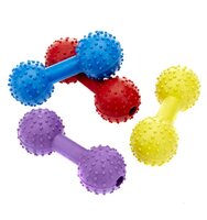 Classic Rubber Pimple Dumbbell x 1