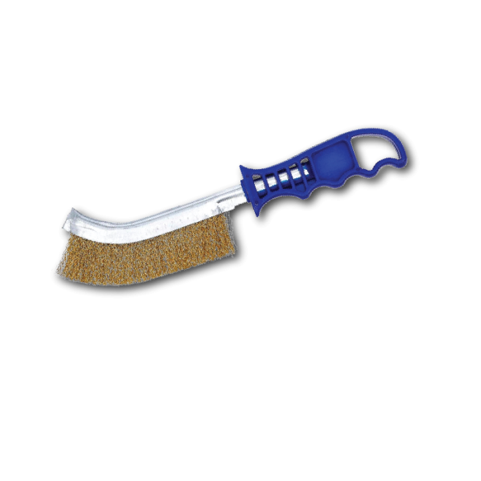 Brass Coated Wire Brush 260mm
