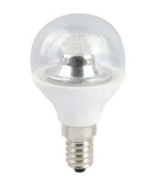 BELL 4W LED 45MM DIMMABLE ROUND BALL CLEAR - SES, 4000K
