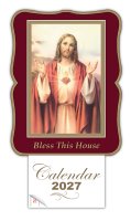 Calendar/Post Card Size/Sacred Heart   (96209)