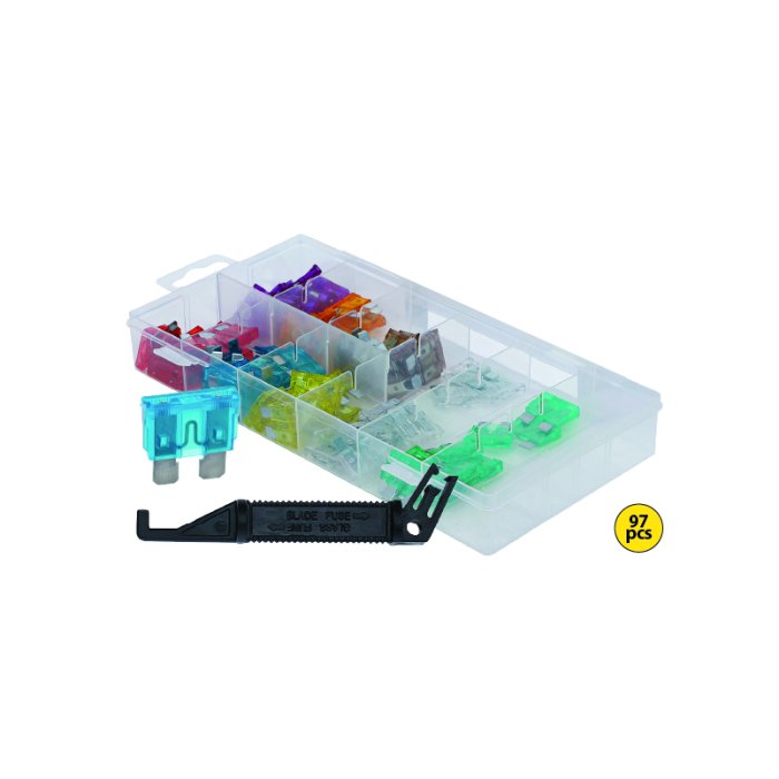 Assorted Standard Blade Fuses (3-30Amp)