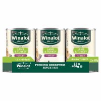 Winalot 12597026 Classics Mixed in Jelly Turkey & Lamb 12x400gm 