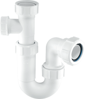 McAlpine 1 1/4" x 75mm Tubular Swivel Basin Trap with 19/23mm Pipe Connection ASA10-SP