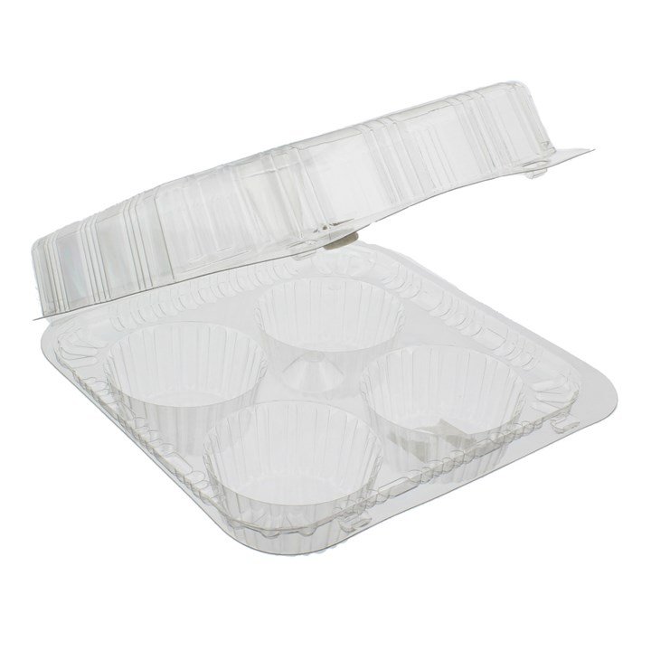4 Pack Pet Muffin Container